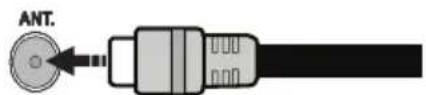 OCEANIC OCEALED320316W3 - Anschluss der Antenne - 1