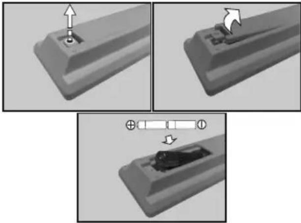OCEANIC OCEALED320316W3 - Insertion des Piles Dans la Télécommande - 1