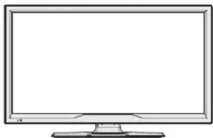 OCEANIC OCEALED22DVDB3 - Steuertasten am TV-Gerät) - 1