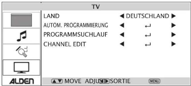 Alden 18.5inch - TV-MENU (TV Quelle) - 1