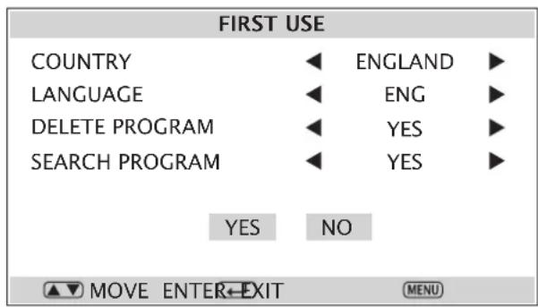 Alden 18.5inch - Basic functions in the menus. - 1