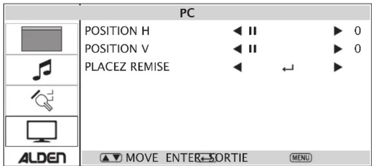 Alden 16inch - HDMI / YPbPr menu (HDMI / YPBPR source) - 1