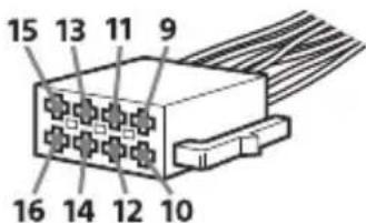 SONY CDXG3200UV - Stromanschlussdiagramm - 1