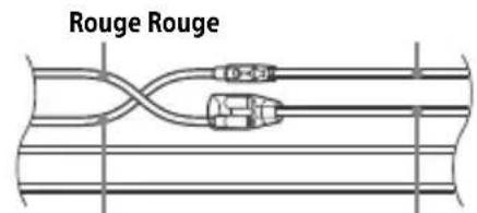 SONY CDXG1202U - Quand les positions des cables rouge et jaune sont inversées - 1