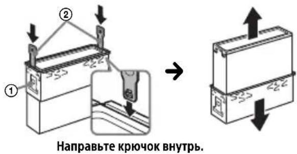 SONY CDXG1202U - OTcoeHHeHne 3aunTHoMamHexTbI N KPOHSTeHa - 2
