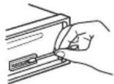SONY CDXG1200U - Reinigen der Anschlüsse - 1