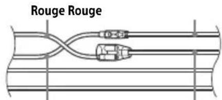 SONY CDXG1200U - Quand les positions des cables rouge et jaune sont inversées - 1