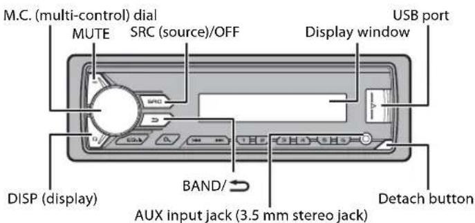PIONEER MVH190UBG - Basic operation - 1