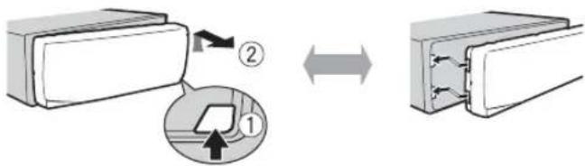 PIONEER MVH190UBG - Detach Attach - 1