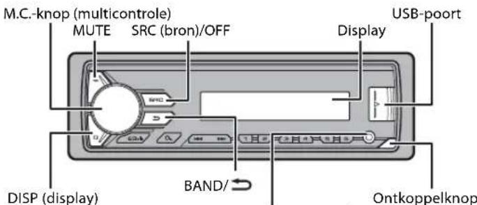 PIONEER MVH190UBG - Basisbediening - 1