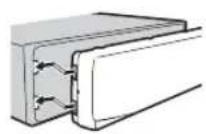 PIONEER MVH190UBG - Anbringen - 2