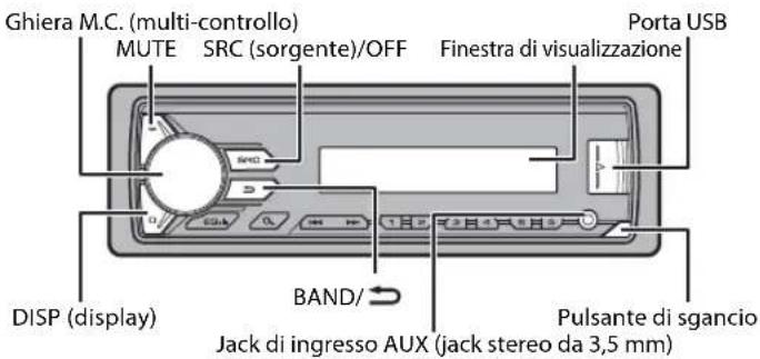 PIONEER MVH190UBG - Funzionamento di base - 1