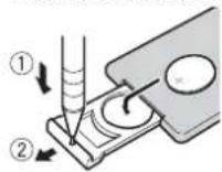 PIONEER DEH1800UBB - Preparazione del telecomando - 2