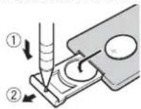 PIONEER DEH1800UBB - Vorbereiten der Fernbedienung - 2