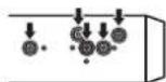 PIONEER DEH1700UBA - Soporte DIN trasero - 1