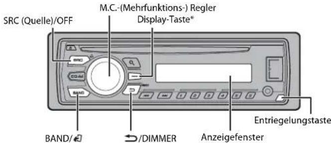 PIONEER DEH1700UBA - Grundlagen der Bedienung - 1