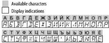 JVC KDX33MBTE - Available Cyrillic letters - 1