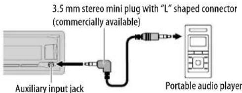 JVC KDX33MBTE - Use a portable audio player - 1