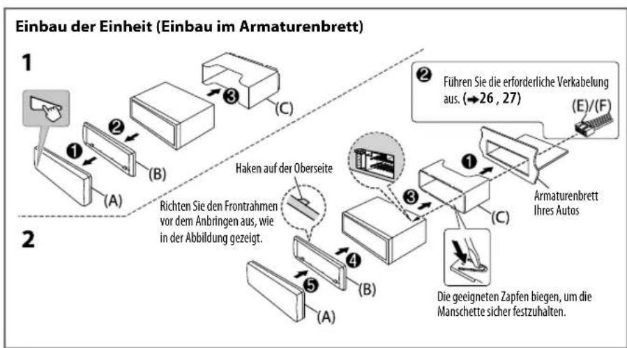 JVC KDX33MBTE - EINBAU/ANSCHLUSS - 1