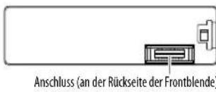 JVC KDX33MBTE - Reinigung des Steckverbinders - 1