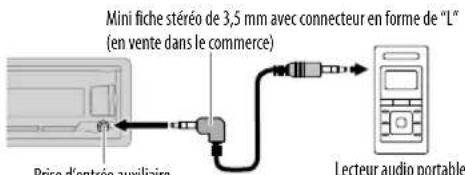 JVC KDX33MBTE - Utilisation d'un lecteur audio portable - 1