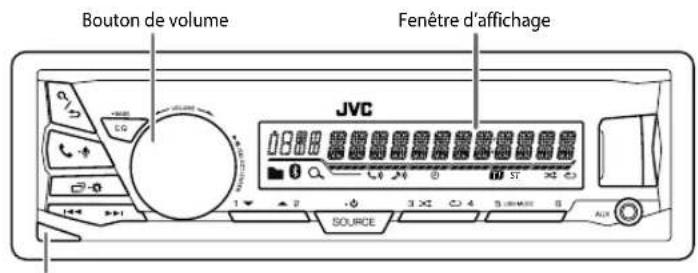 JVC KDX33MBTE - FONCTIONNEMENT DE BASE - 1