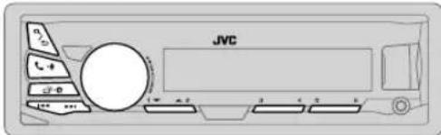 JVC KDX330BTE - BLUETOOTH — Telephone portable - 1