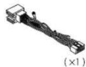JVC KDR971BTE - Part list for installation - 4