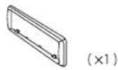 JVC KDR971BTE - Part list for installation - 2