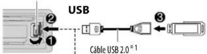 JVC KDR871BTE - Utilisation d'un lecteur audio portable - 4