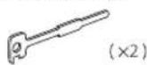 JVC KDR871BTE - Part list for installation - 5