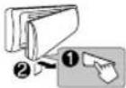 JVC KDR871BTE - Frontblende - 3