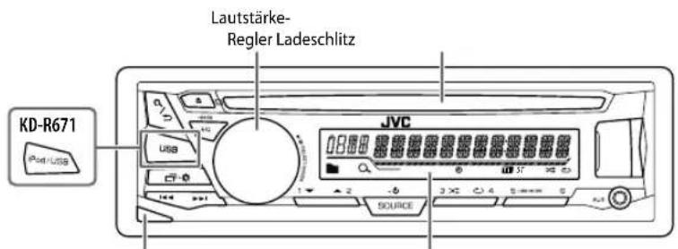 JVC KDR671E - GRUNDLAGEN - 1