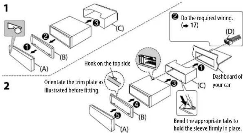 JVC KDR671E - Basic procedure - 1
