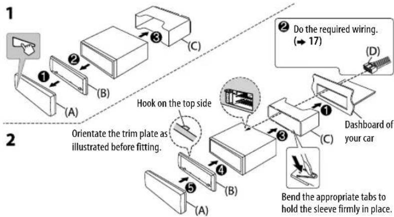JVC KDR472E - Basic procedure - 1