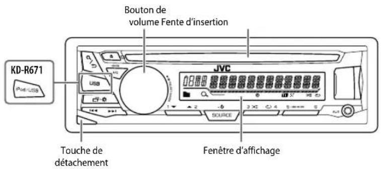JVC KDR472E - FONCTIONNEMENT DE BASE - 1