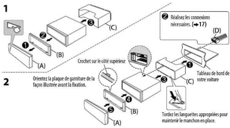 JVC KDR472E - Procedure de base - 1