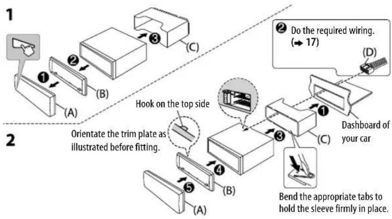JVC KDR471E - Basic procedure - 1