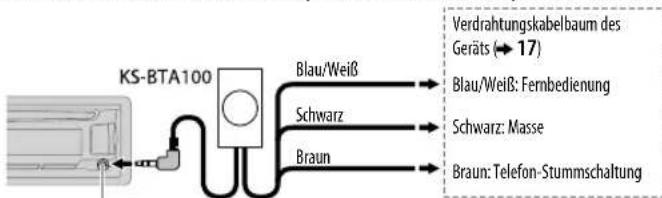 JVC KDR471E - Verwendung eines Bluetooth®-Geräts - 1