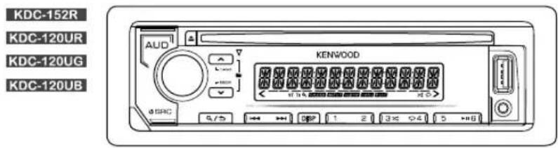 KENWOOD KDC120UB - BASISPUNTEN - 2