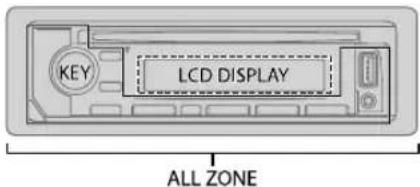 KENWOOD KDC120UR - DEFINIÇÕES DO VISOR - 4