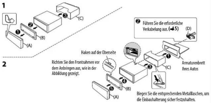 KENWOOD KDC120UR - Teileliste für den Einbau - 6