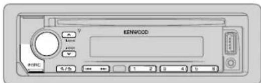 KENWOOD KDC120UR - Ajuste as definições iniciais - 1