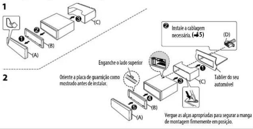 KENWOOD KDC120UG - Lista de peças para instalacao - 6