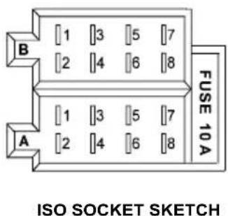 Trevi XDC 5760 MP3 - WIRES CONNECTION - 2