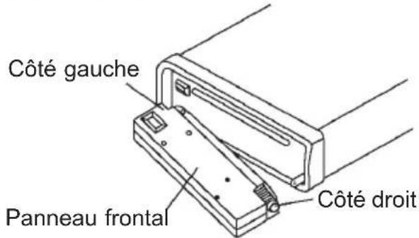 MT Logic CSR3039U - Comment installer le panneau frontal - 1