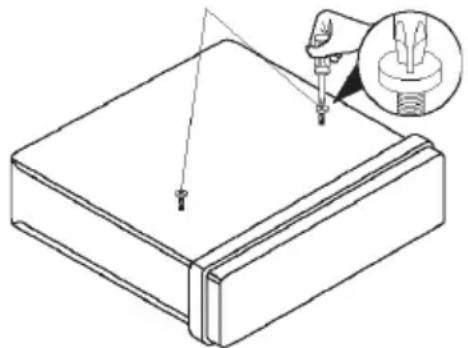 MT Logic CSR3039U - ENTFERNEN SIE DIE SCHRAUBEN VOR DER INSTALLATION - 1