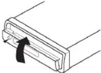 MT Logic CSR3039U - Anbringen der Frontplatte - 2