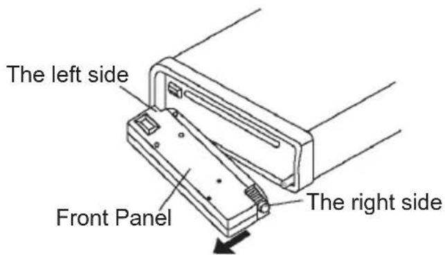 MT Logic CSR3039U - To Detach the Front Panel - 2