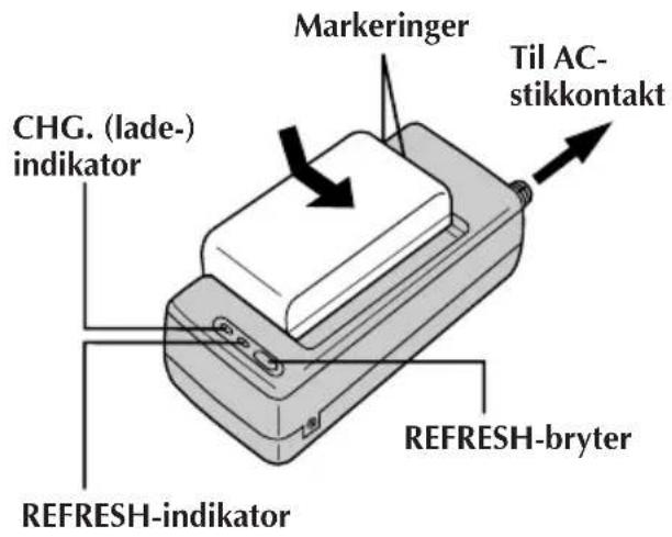 JVC AAV15EG - LADE OPP BATTERIPAKKEN - 1